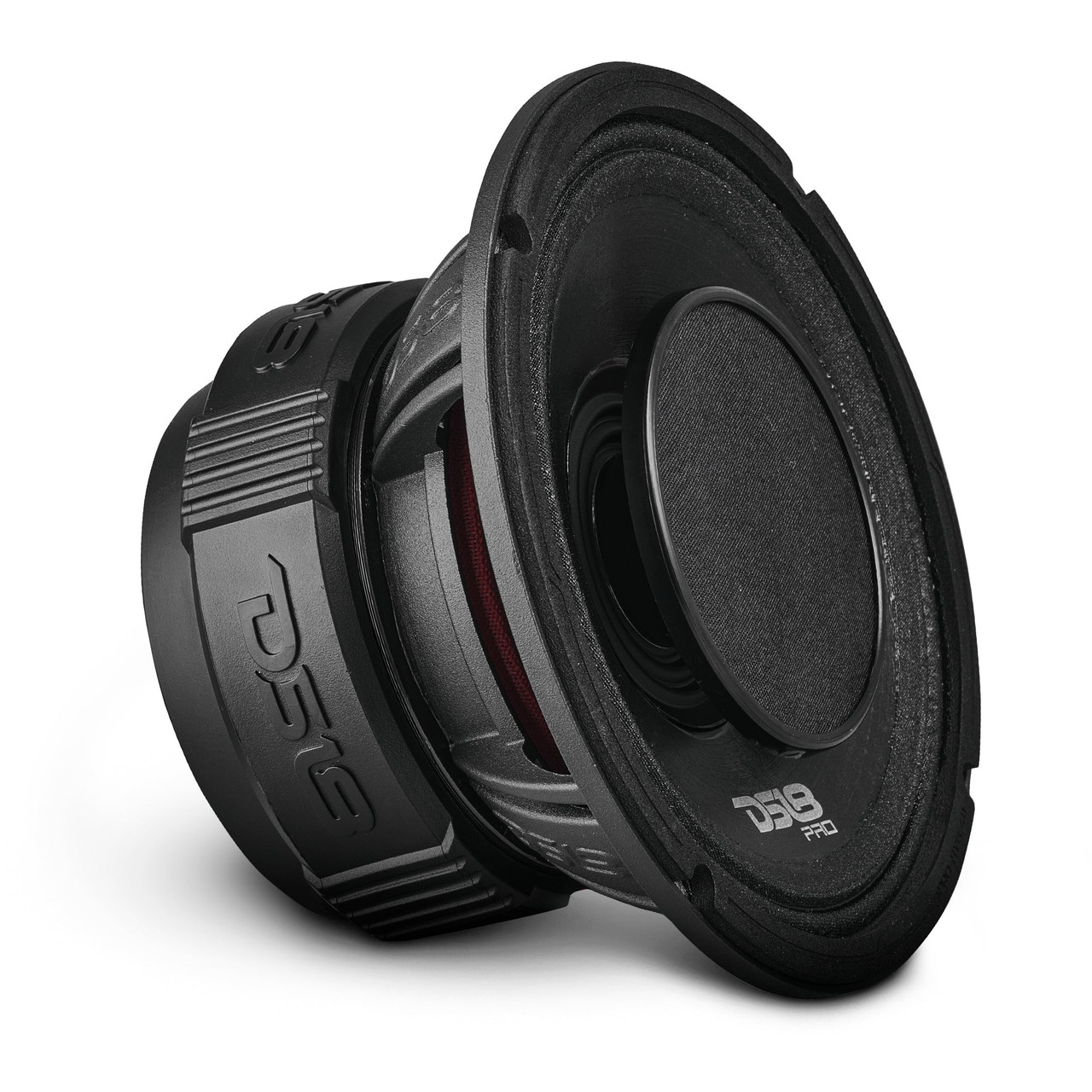 DS18 PRO-HY6.4B - PRO 6.5" Coaxial Hybrid Mid-Range Water resistant Cone Loudspeaker with Built-in Driver 225 Watts Rms 4-Ohm