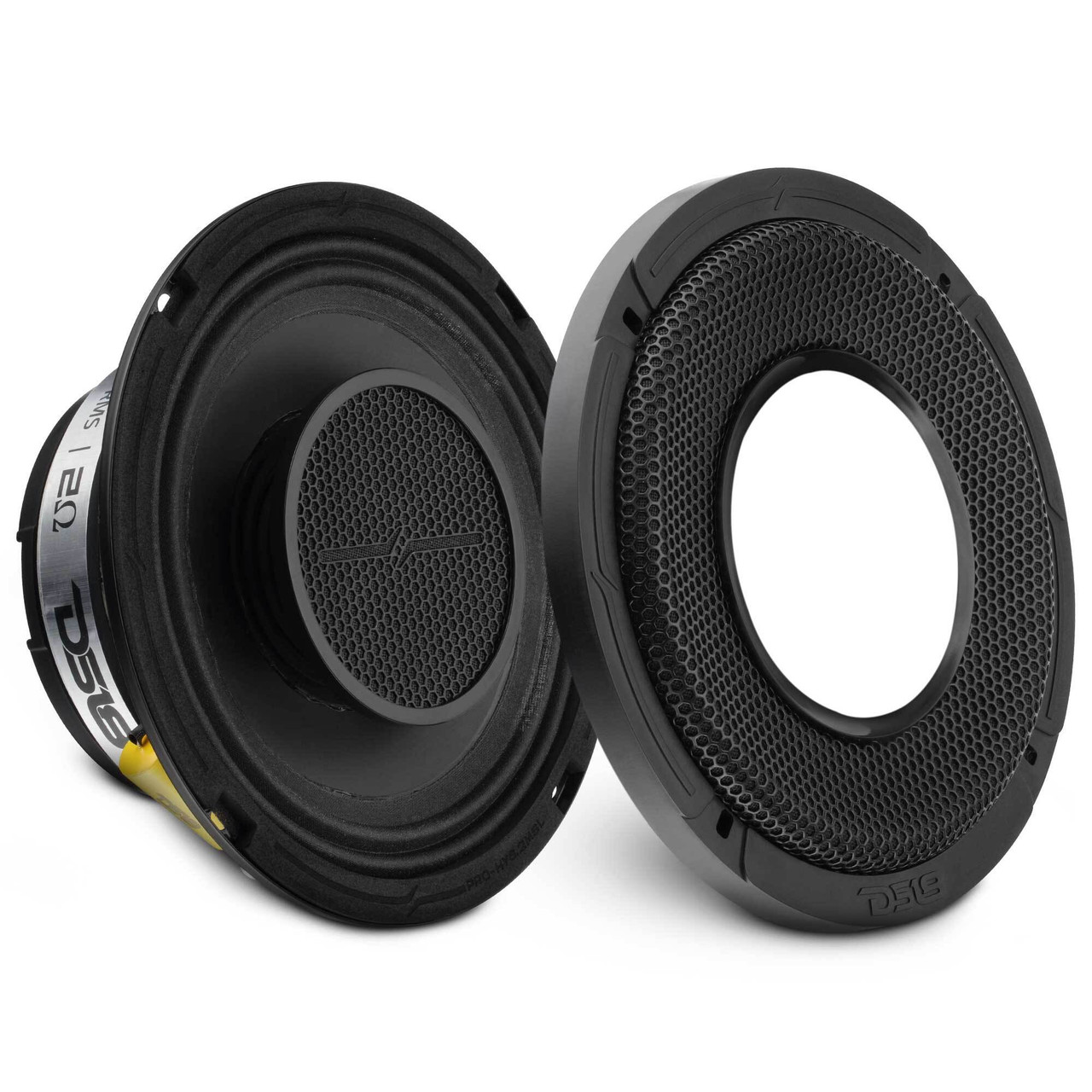 DS18 PRO-HY6.2MSL - PRO 6.5" Hybrid Slim Loudspeaker with a 1" Compression Driver Horn | 150W RMS 2-Ohm
