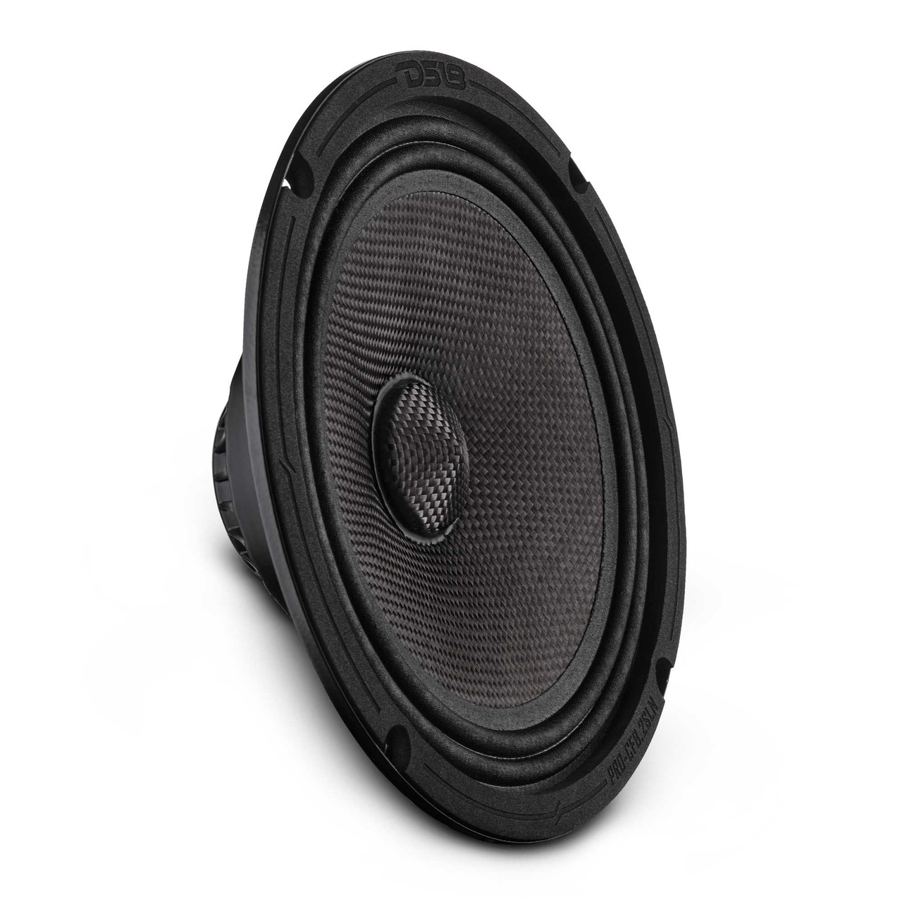 DS18 PRO-CF8.2SLN - 8” Slim Motorcycle & Motorsports Loudspeaker With Neodymium Magnet and Water Resistant Carbon Fiber Cone | 200W RMS 2-Ohm