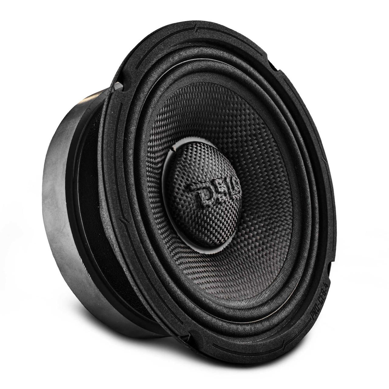 DS18 PRO-CF6.4 - 6.5” Motorcycle & Motorsports Loudspeaker With Water Resistant Carbon Fiber Cone | 4-Ohm 300W RMS