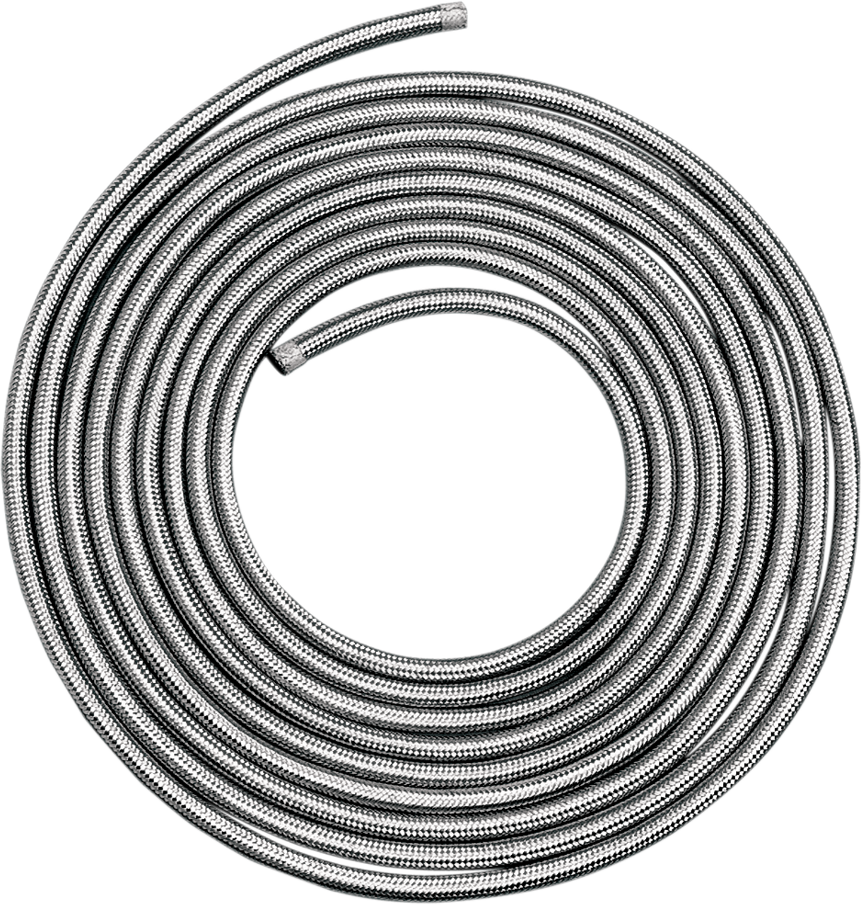 Braided Oil/Fuel Line - Stainless Steel - 5/16" - 3