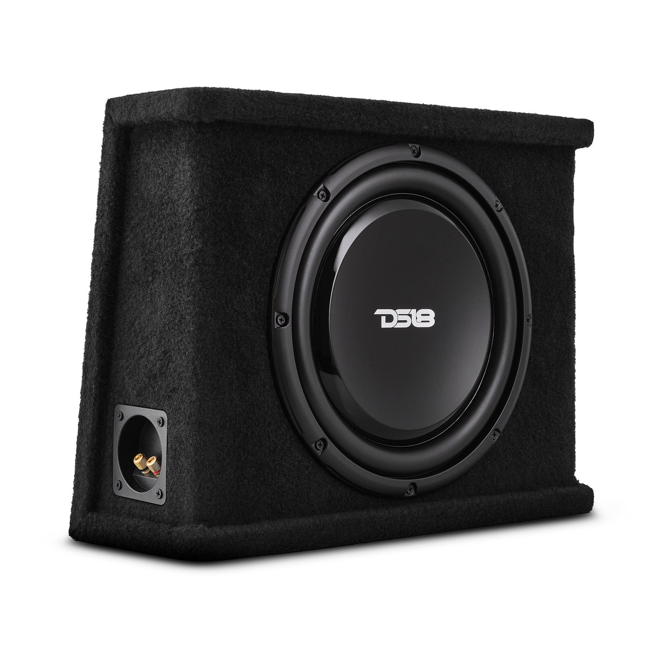 DS18 SB12 - 12" Loaded Shallow Subwoofer Enclosure 350 Watts Rms @ 2 ohm