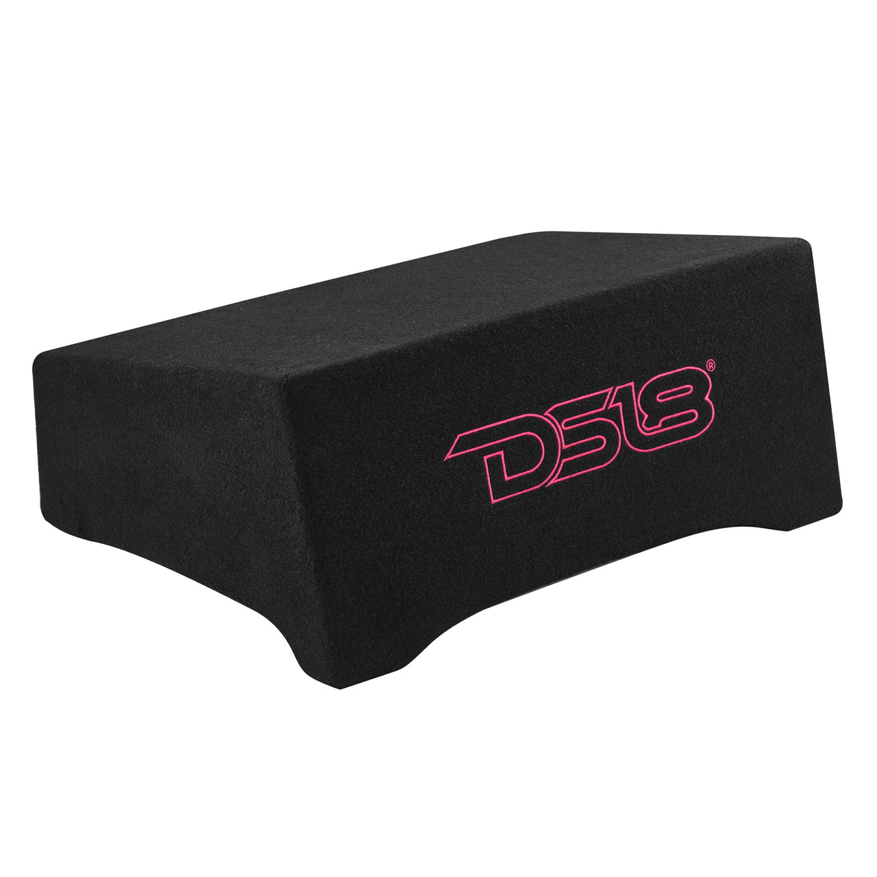 DS18 DFPU110IX - DFPU Under Seat 10” Shallow Subwoofer Enclosure | Sealed, Loaded, 600W RMS @ 2 Ohm
