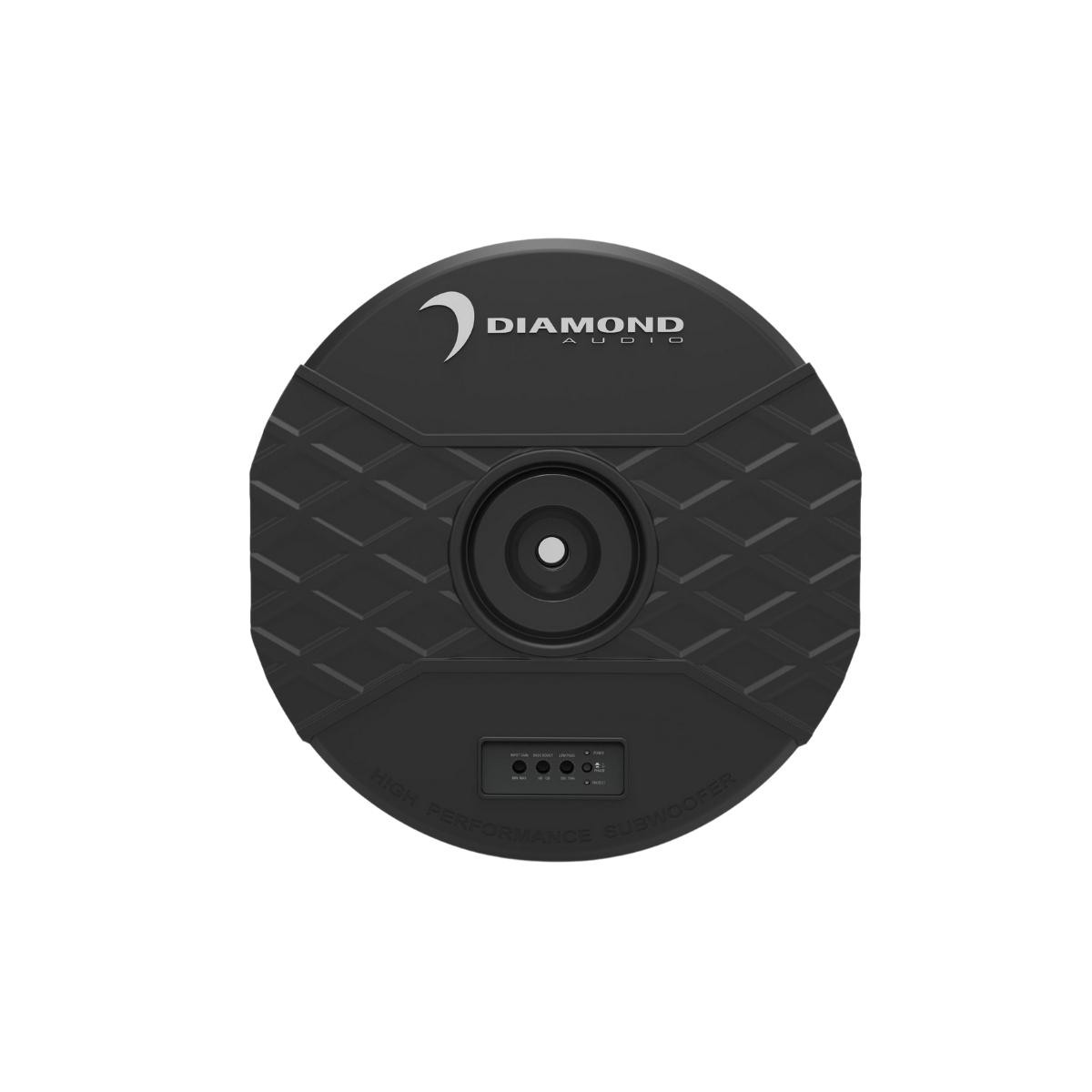 Diamond Audio DAST12 - 11" DMD Series Spare Tire Active Subwoofer Enclosure - DAST12