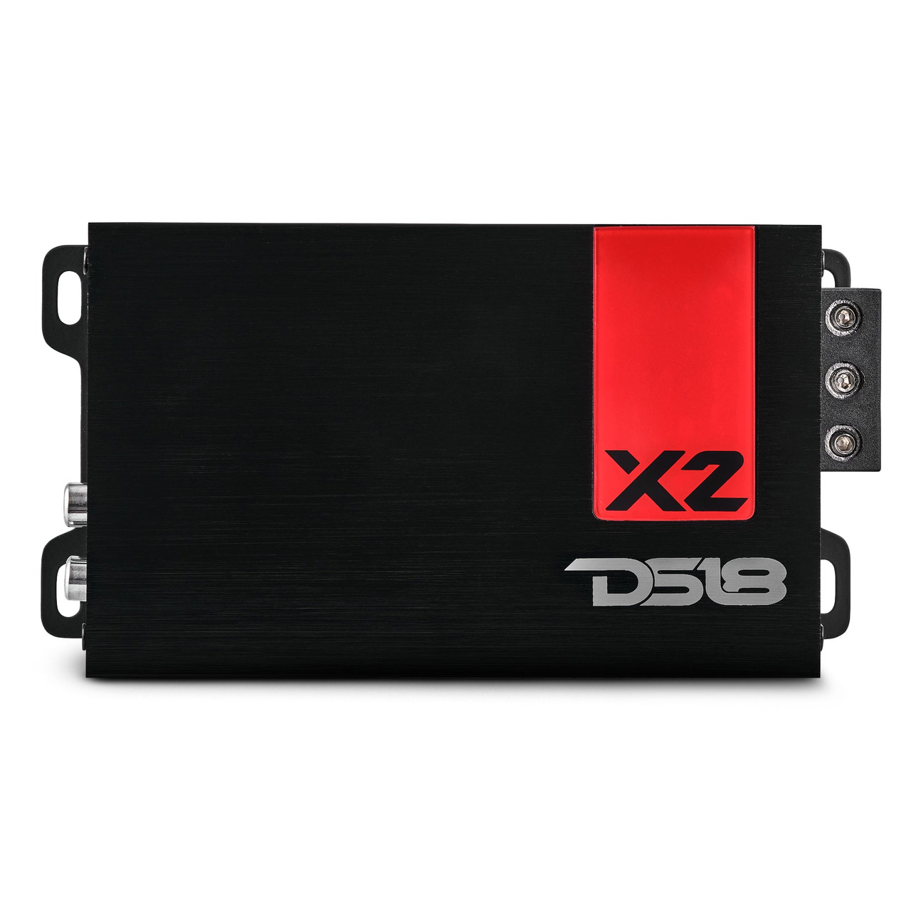 DS18 X2 - X 2-Channel Ultra Compact Class D Amplifier 2 x 140 Watts Rms @ 4-ohm