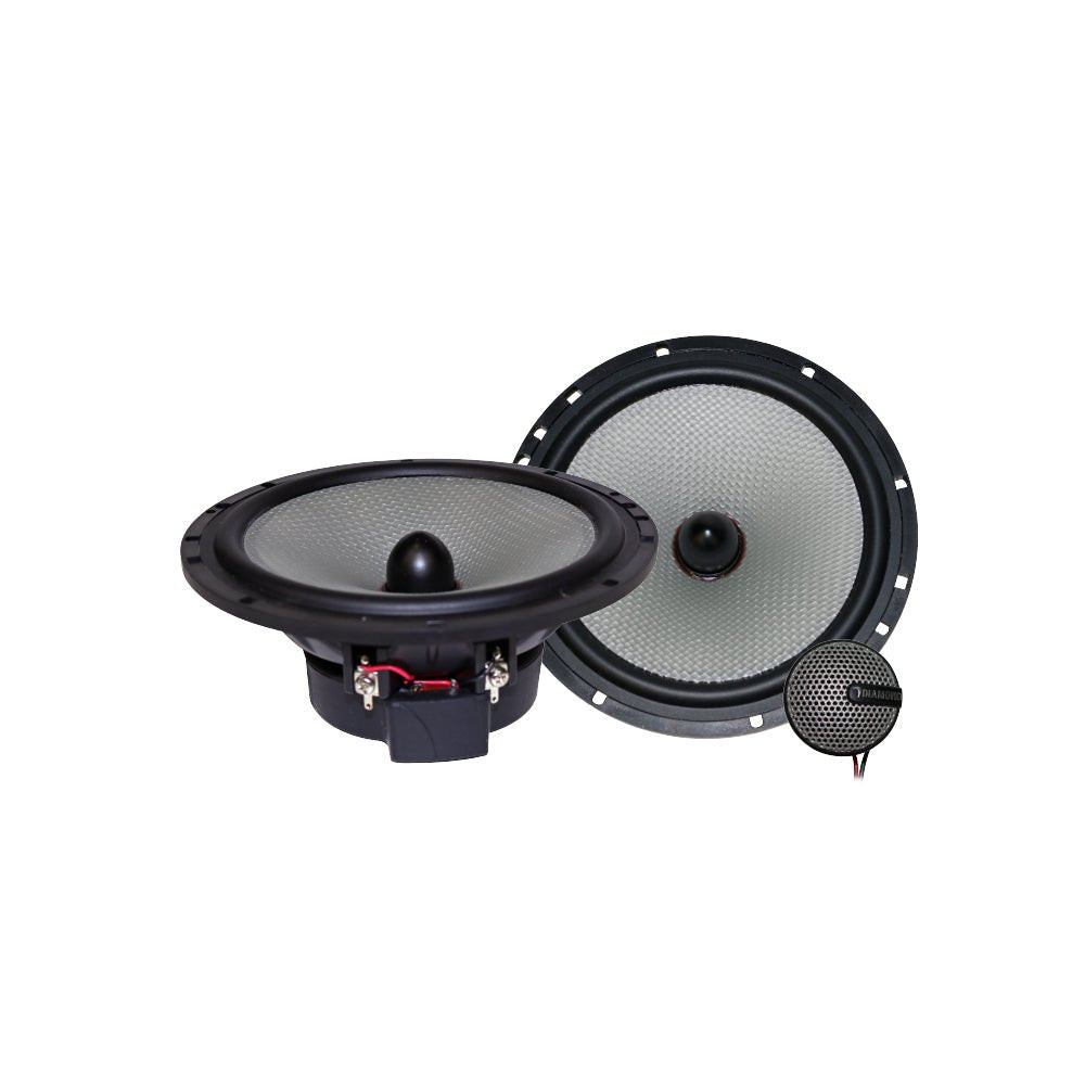 Diamond Audio DMD65V - 6.5" DMD Series 2-Way Convertible Component Speaker Set - DMD65V