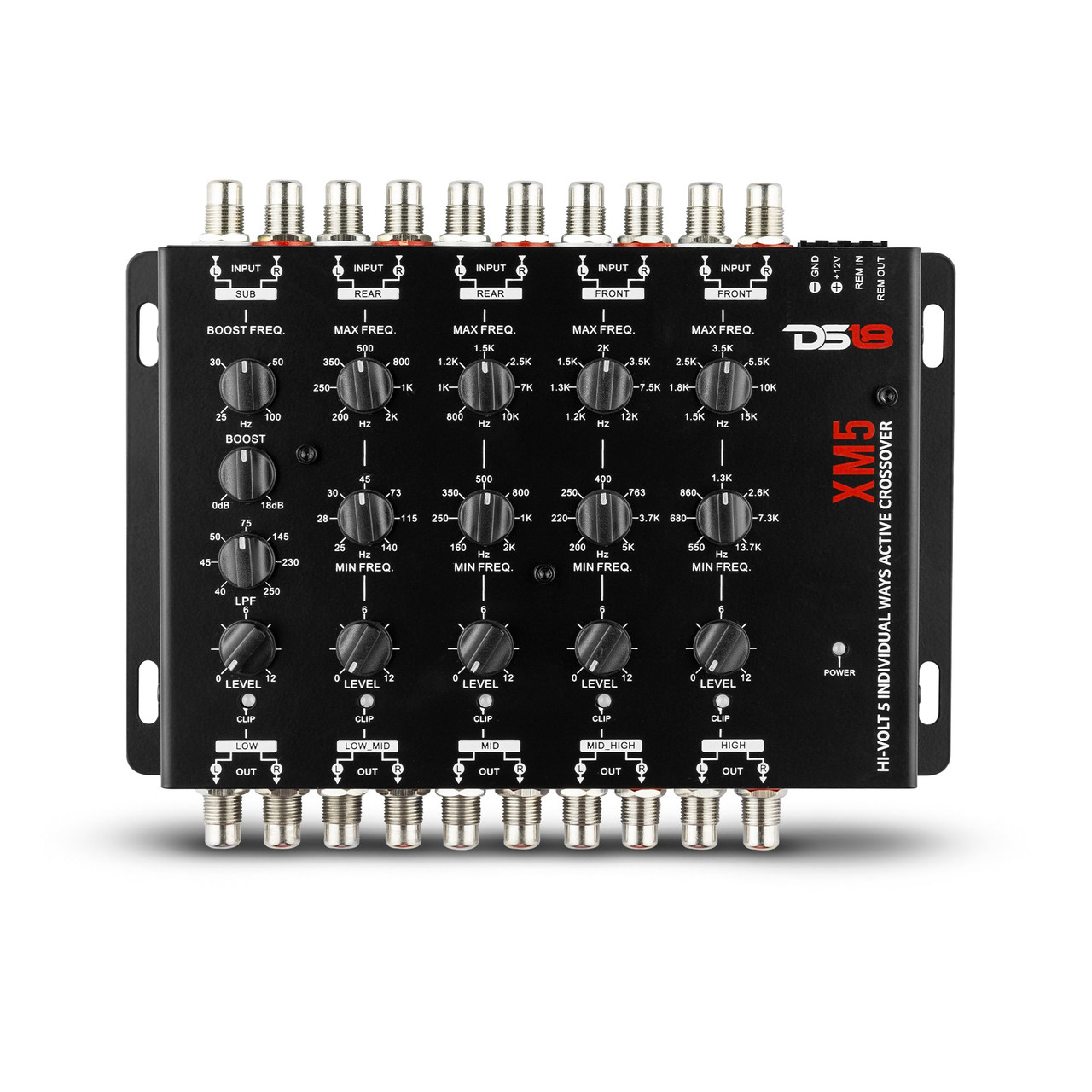DS18 XM5 - High Volt 5-Way Active Crossover