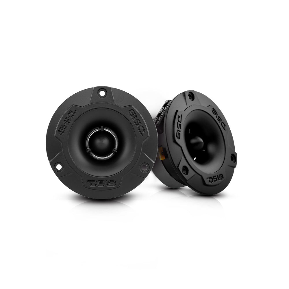 DS18 PRO-TWX1/BK - 3.8" Super Bullet Tweeter 120W RMS 1" Aluminum 4-Ohm Vc