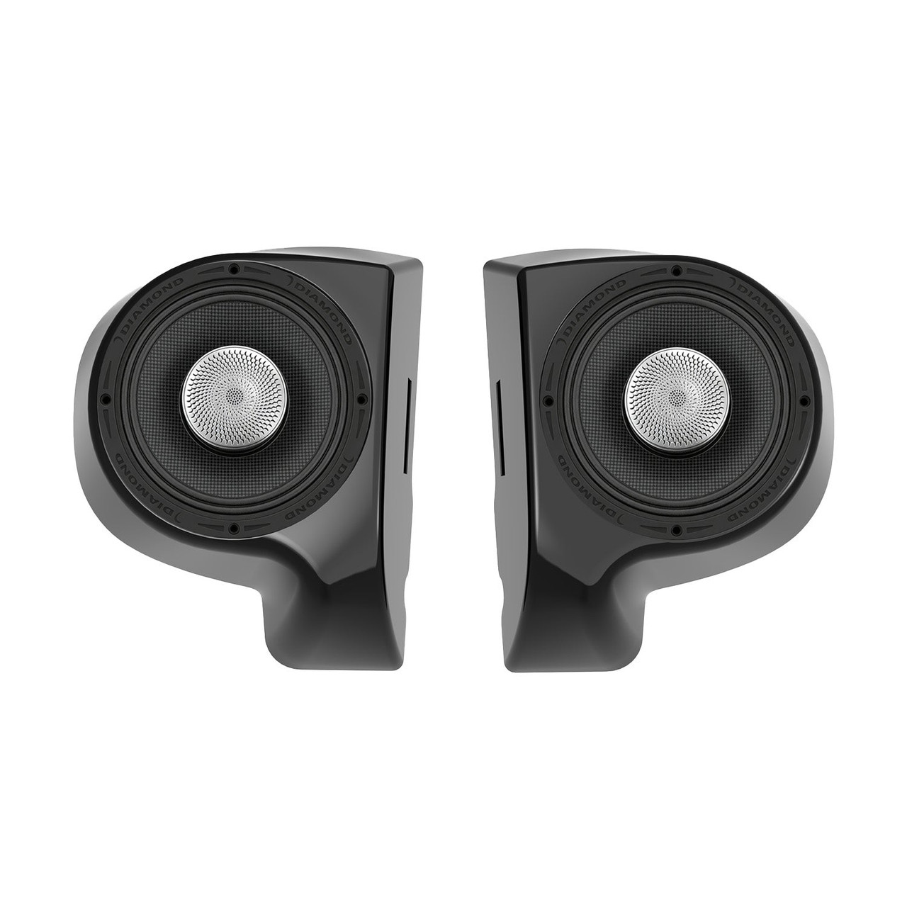 Diamond Audio PODMS652NEO2S - 2014-2023 Harley Kicks Pods with MS652NEO4S Speakers 2Ω - PODMS652NEO2S