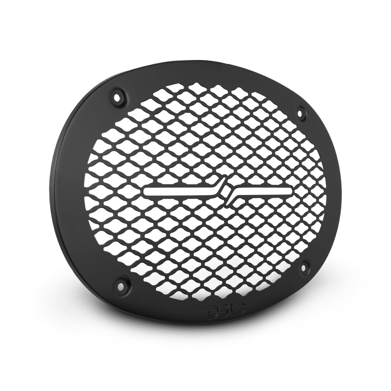 DS18 PRO-GRILL69MS/BK - 6x9" Universal Shallow Metal Mesh Speaker Grill
