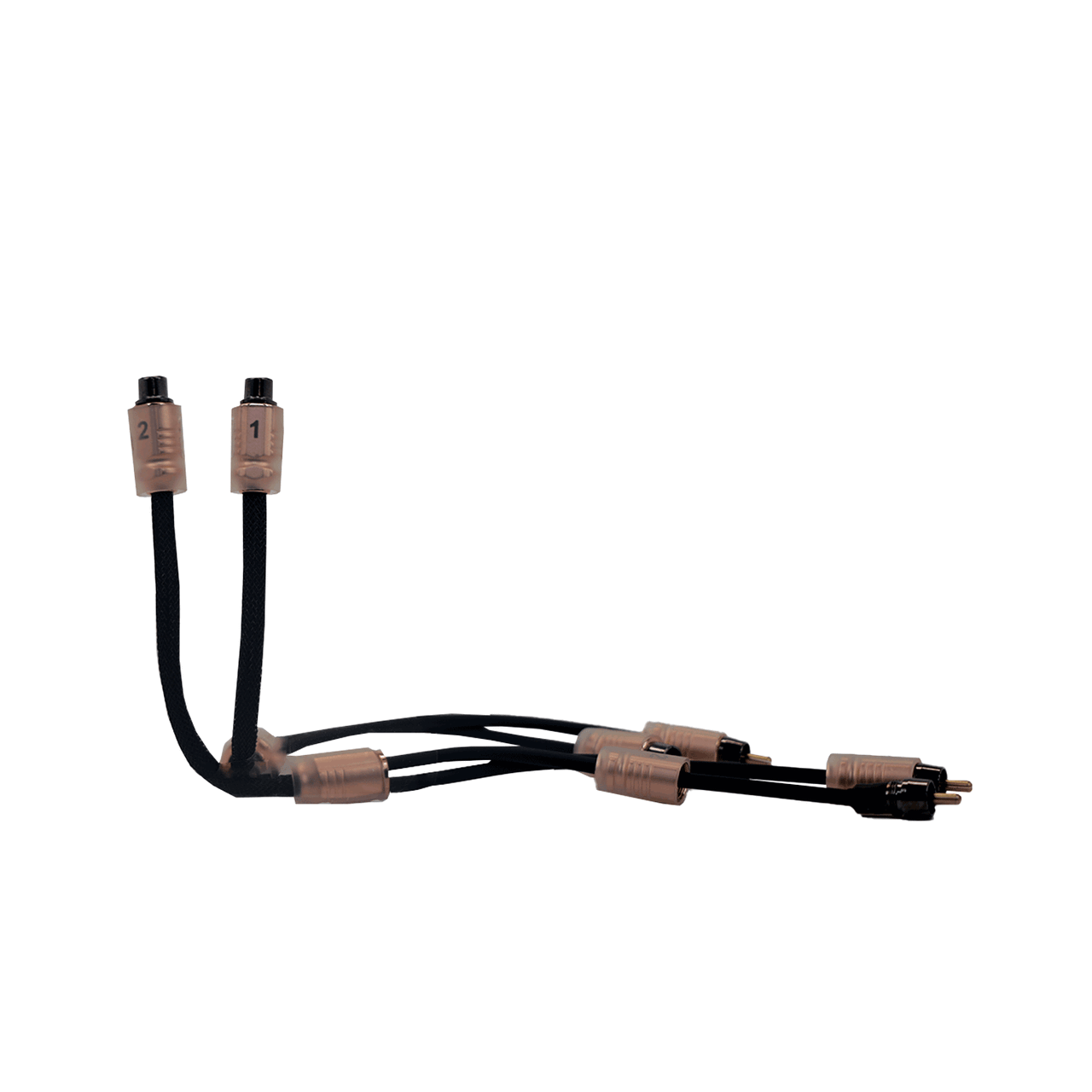 Diamond Audio HXY2M - One Female to Two Male  Y RCA Cable- HXY2M