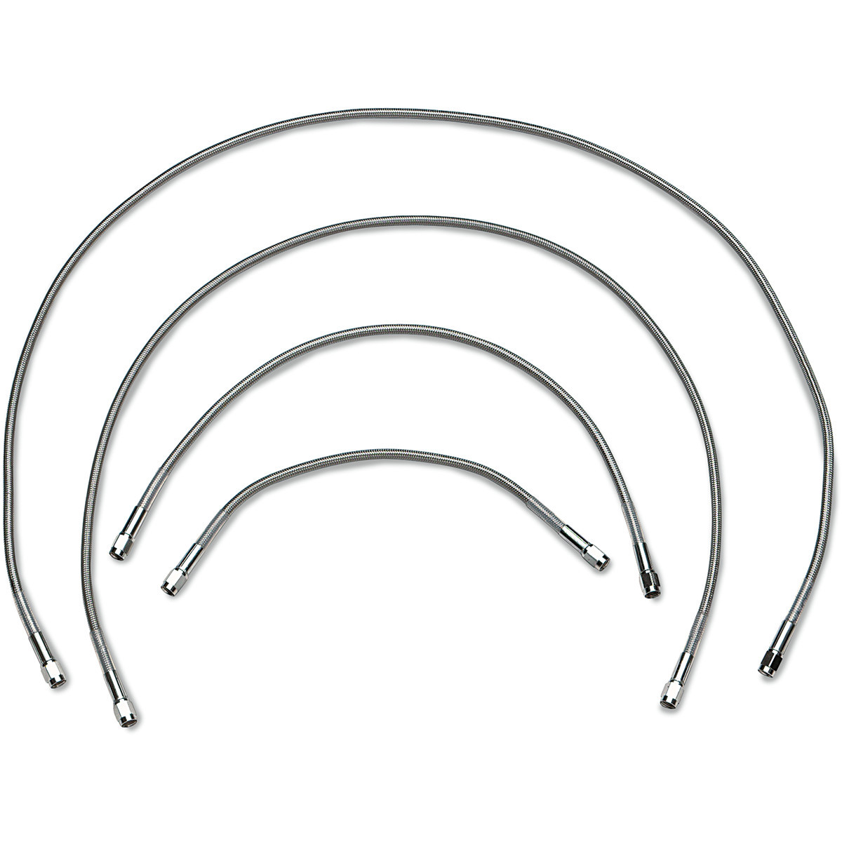 Drag Specialties - Universal Brake Line - Clear - 56"