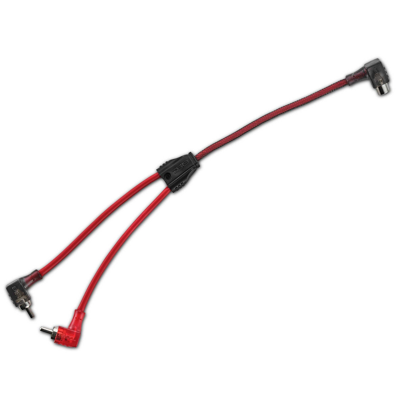 DS18 R1F2M.L - Ultra Flex 100% OFC RCA L Connector 1 Female/2 Male