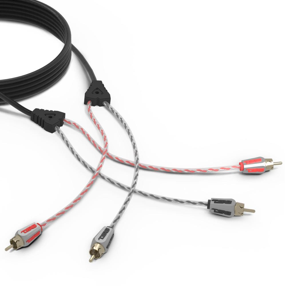DS18 HQRCA-12FT - Level 3 RCA 100% Copper OFC 12 Feet