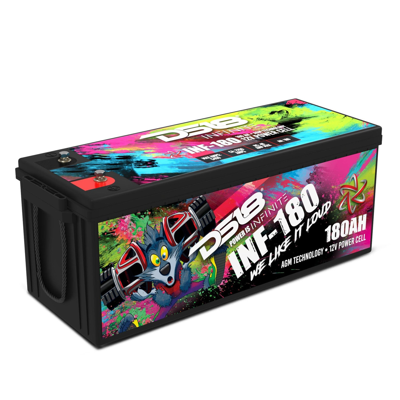 DS18 INF-180 - INFINITE 180 AH AGM Power Cell 12 Volt Battery
