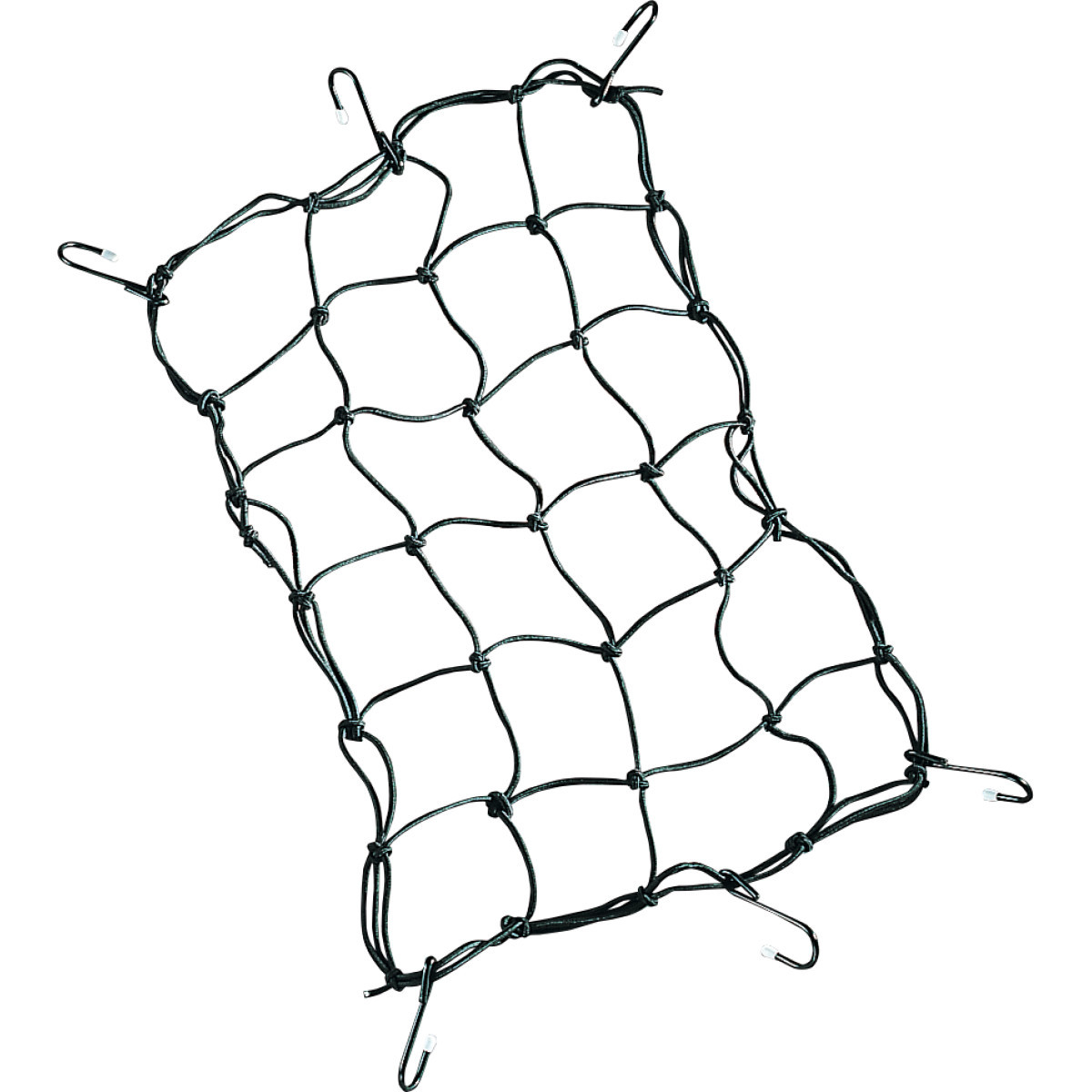 Drag Specialties - Cargo Net - 12" x 17" - 6 Hook - Black