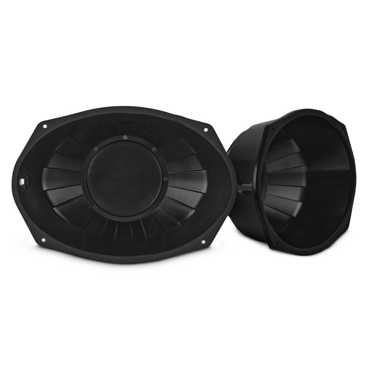 DS18 RY-HD69BAFFLE - Universal 6x9” Sealed Enclosures with Gasket – Fits Harley-Davidson Fairings, Saddlebags, Doors & Custom Panels