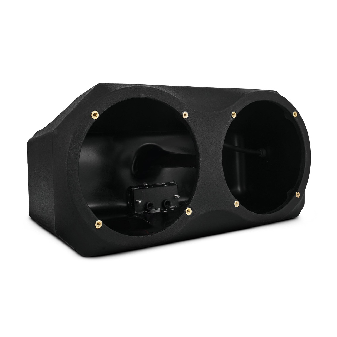 DS18 SLG-20UPFSUB6 - Polaris Slingshot Under Dash Empty Enclosure fits 2 x 6.5" Subwoofers | 2020 - Current