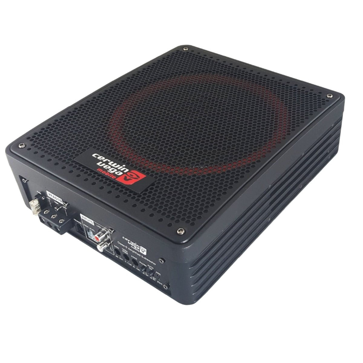 Cerwin Vega VRAD10 - 10" Vega Series Active Slim Subwoofer Enclosure W/Passive Radiator - VRAD10