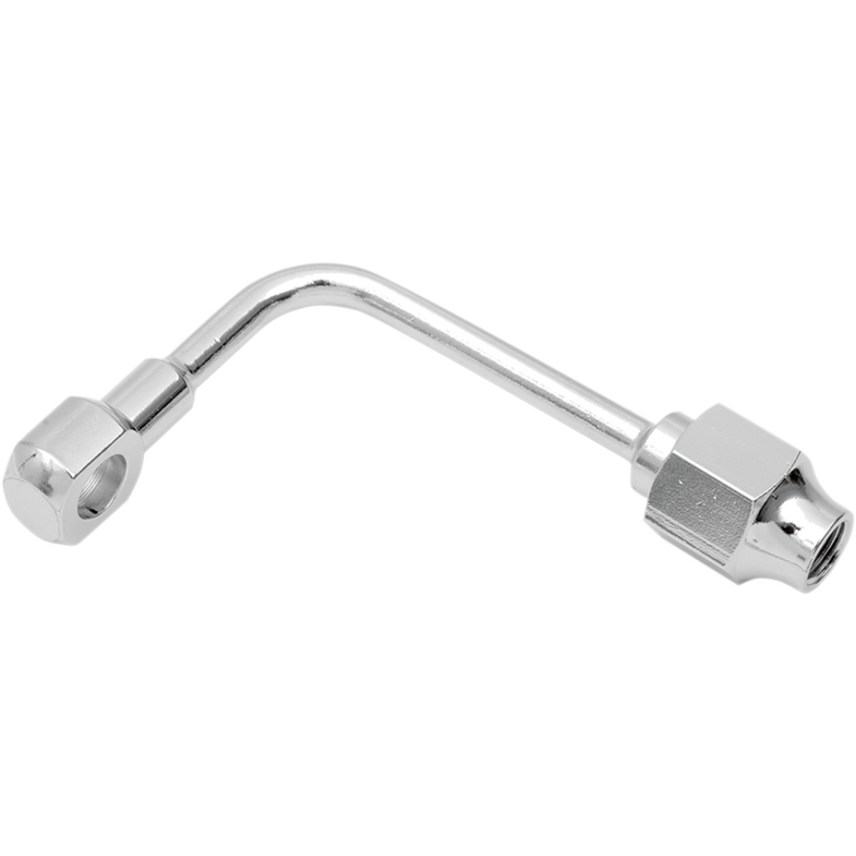 Drag Specialties - Banjo Fitting - 3/8" x 1/8" NPT - 90° - Long