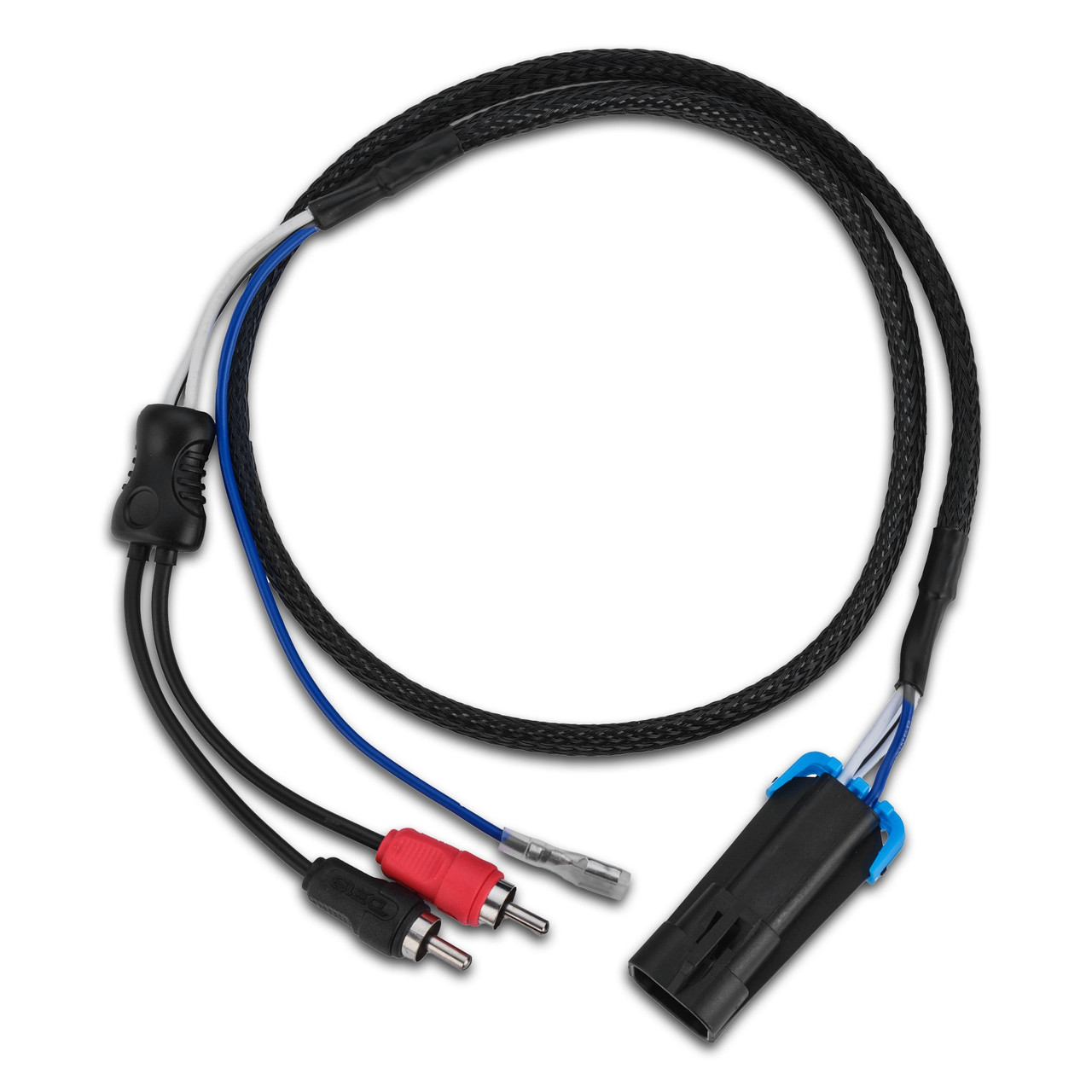 DS18 RZR-PRO.RCSW - Polaris RZR PRO Plug & Play Subwoofer RCA Output and Remote Output Harness for Ride Command Systems