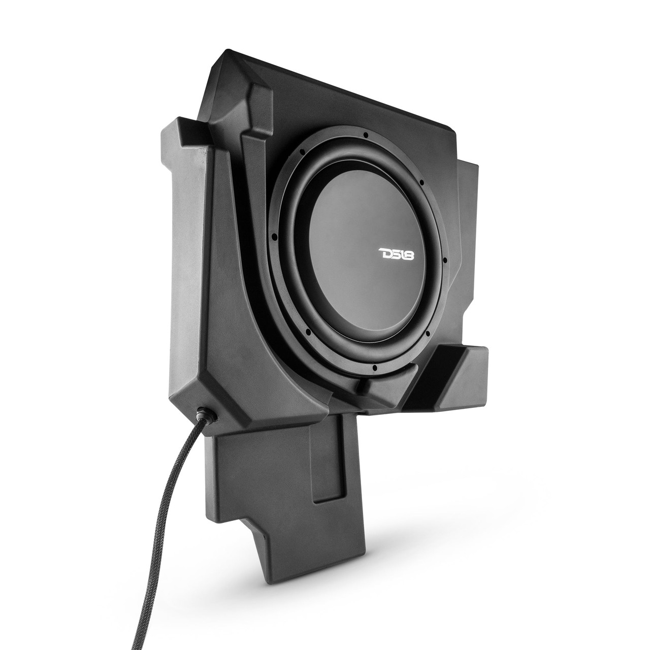 DS18 CA-X3BASS/D - Can-Am Maverick X3 12" Under Seat Subwoofer Enclosure Driver Side - PSW12.4D Shallow Water Resistant Subwoofer Included