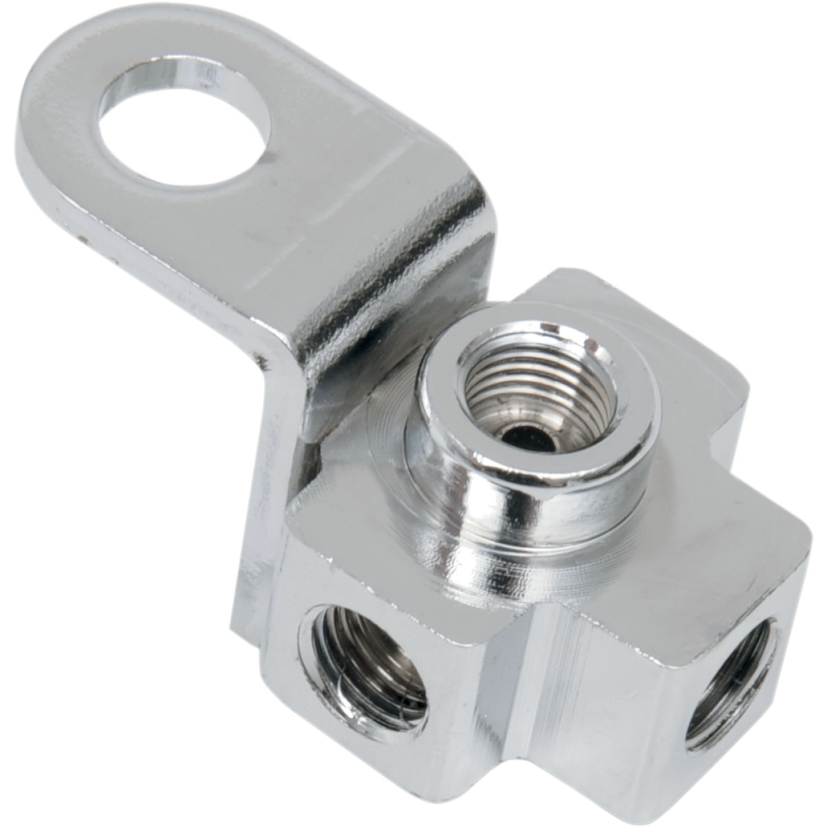 Drag Specialties - Brake Line Tee - Rear