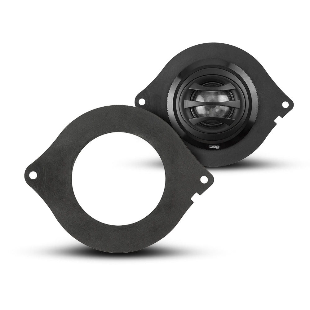 DS18 PRO-TWR3 - 3" Adapter Abs Ring for Tweeters Perfect for Jeeps/Chrysler (TW2.5 , PRO-TW820 and PRO-TWN4 Recommended)