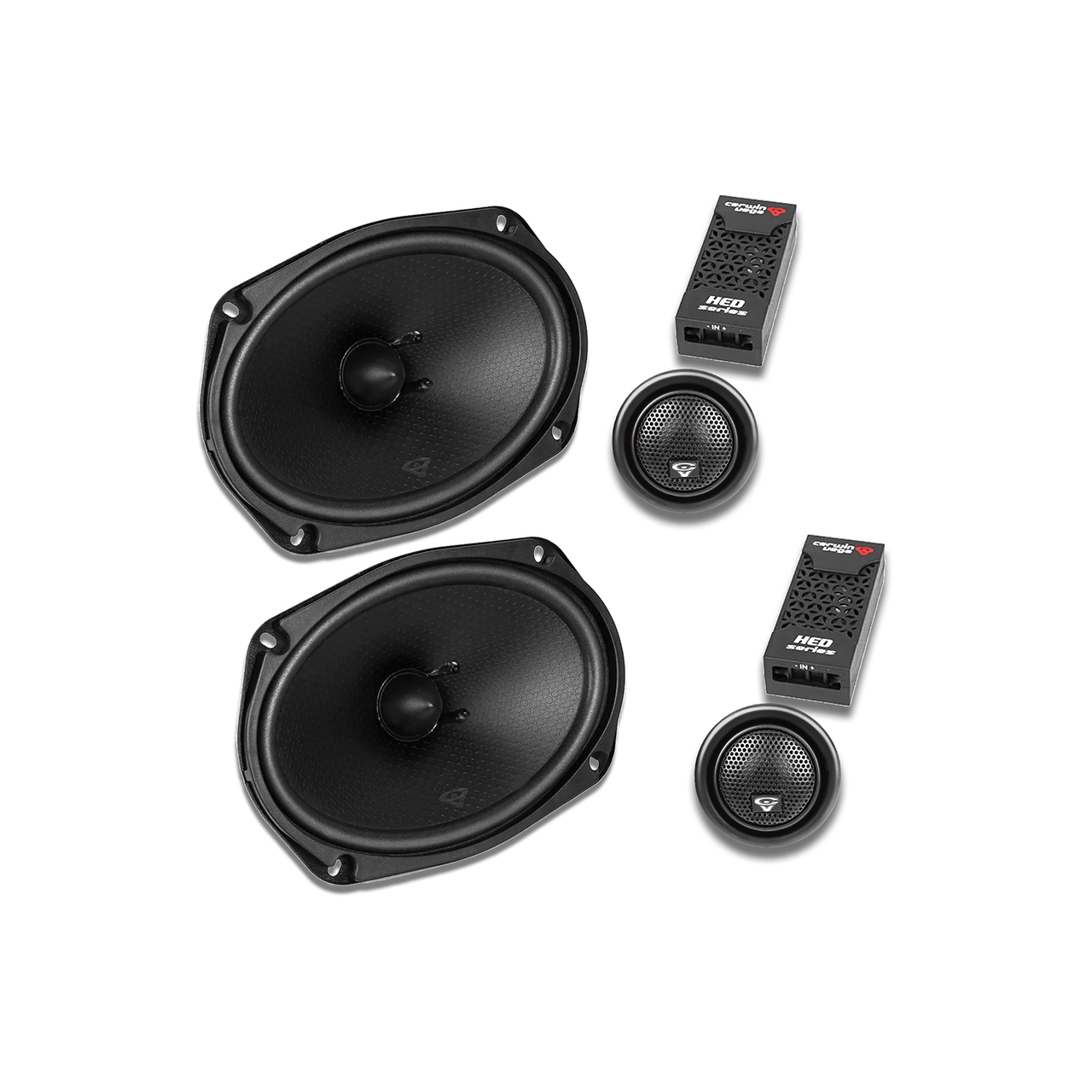 Cerwin Vega H69C - 6"× 9” HED 2-Way Component Full Range Speaker Set - H69C
