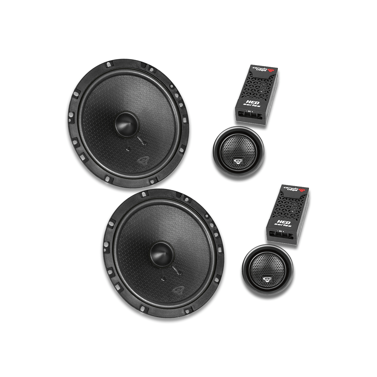 Cerwin Vega H675C - 6.75” HED 2-Way Component Full Range Speaker Set - H675C