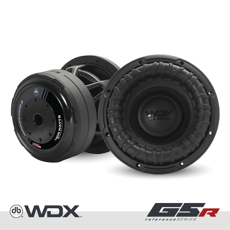 DB Drive WDX8G5R.2 - 8 in. Dual 2-Ohm Subwoofer