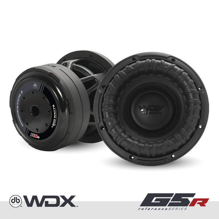 DB Drive WDX8G5R.4 - 8 in.  Dual 4-Ohm Subwoofer