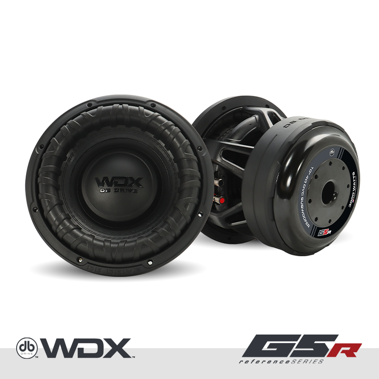 DB Drive WDX10G5R.4 - 10 in. Dual 4-Ohm Subwoofer