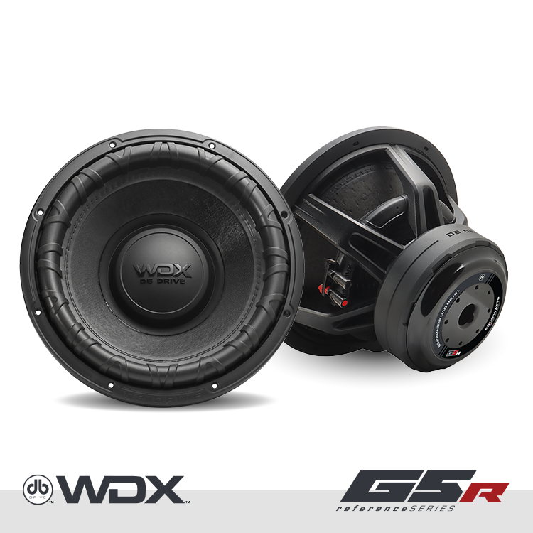 DB Drive WDX15G5R.4 - 15 in. Dual 4-Ohm Subwoofer