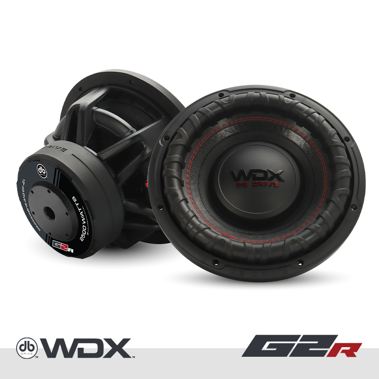 DB Drive WDX12G2R.4 - 12 in. Dual 4-Ohm Subwoofer