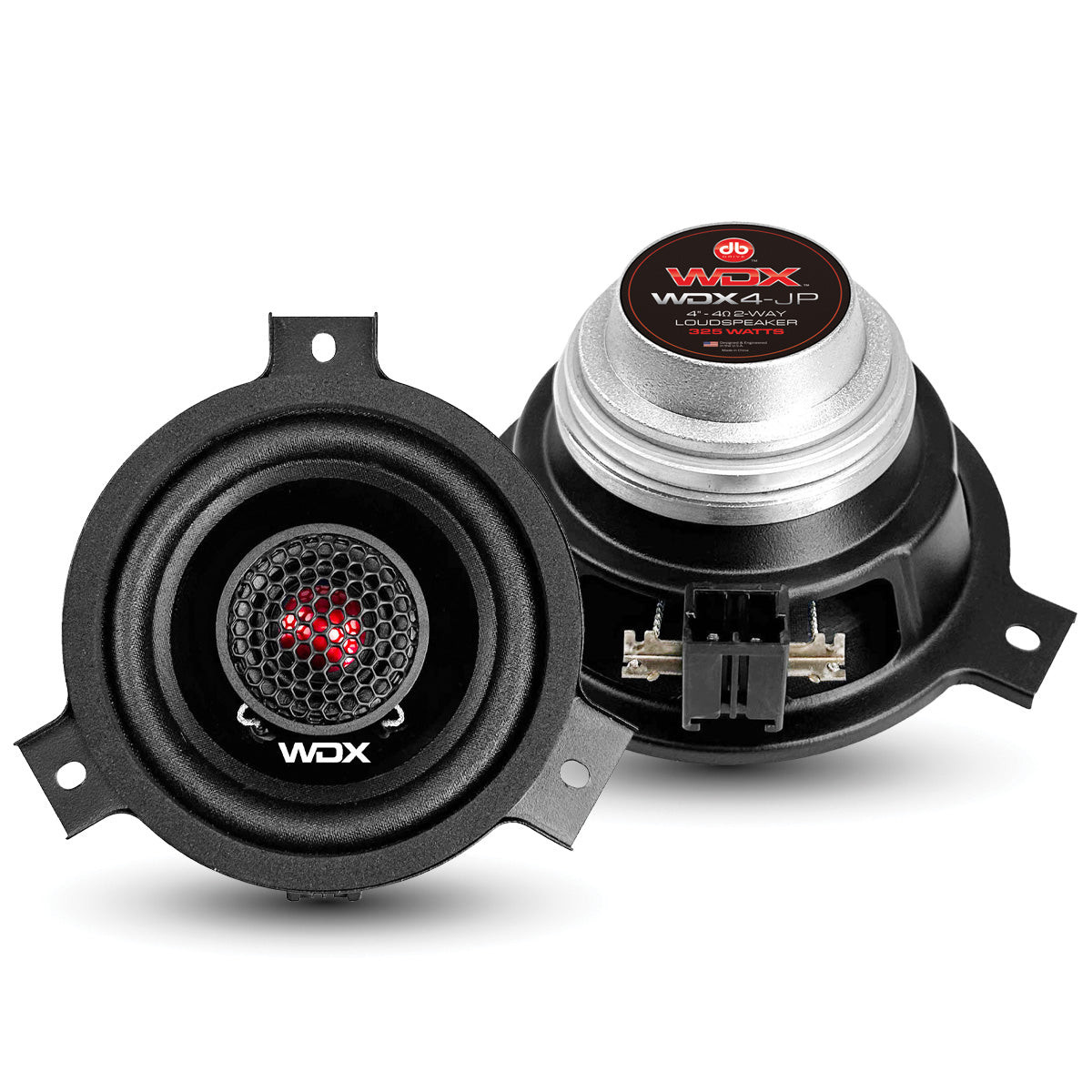 DB Drive WDX4-JP - WDX 4" NEO 2-Way Loudspeaker (Jeep OEM Fit) (1 Pair)