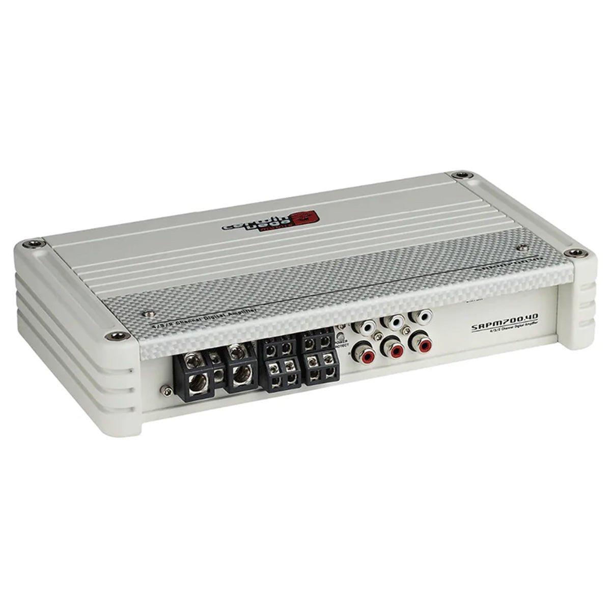 Cerwin Vega SRPM700.4DW - 4-Channel SRPM Stroker Full Range Class-D Amplifier (White) - SRPM700.4DW