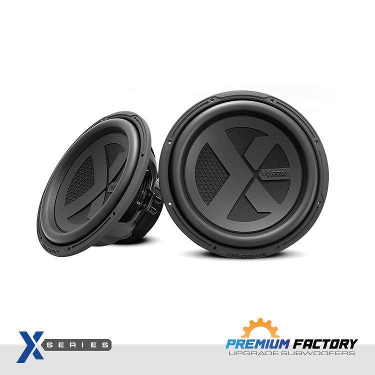 DB Drive X-W12D4 - 12" Dual 4-Ohm Subwoofer