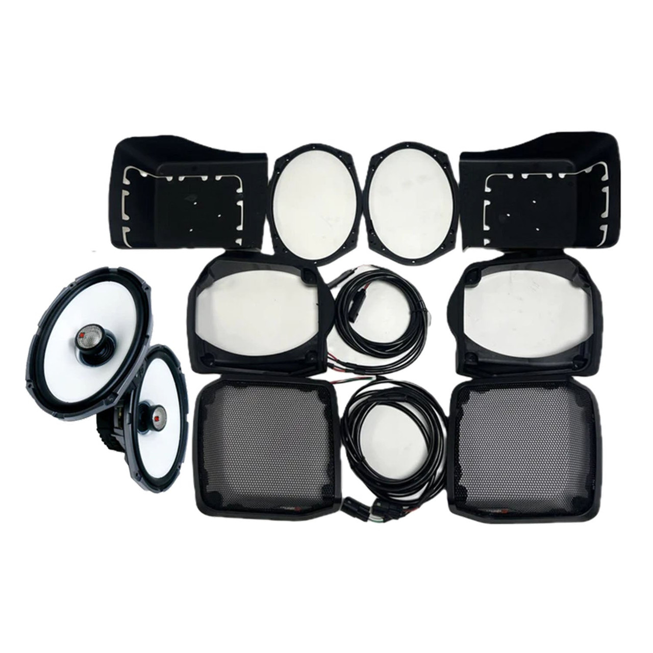 Cerwin Vega RPMSM694LK13 - 1998-2013 Harley Davidson® Cut-in Lid Kit with SM69F4 (4Ω) - RPMSM694LK13