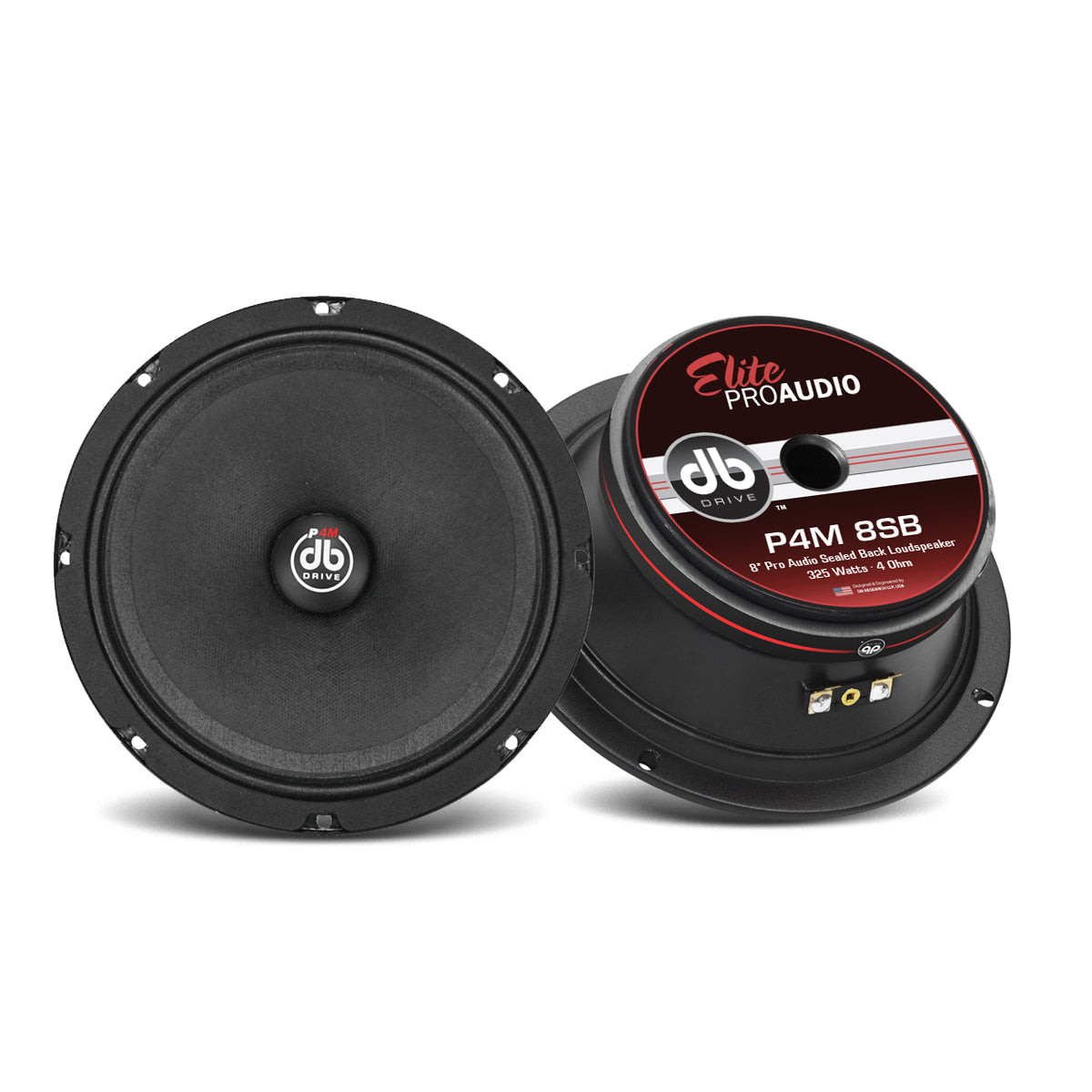 DB Drive P4M-8SB - 8" PRO Audio Sealed Back Midrange