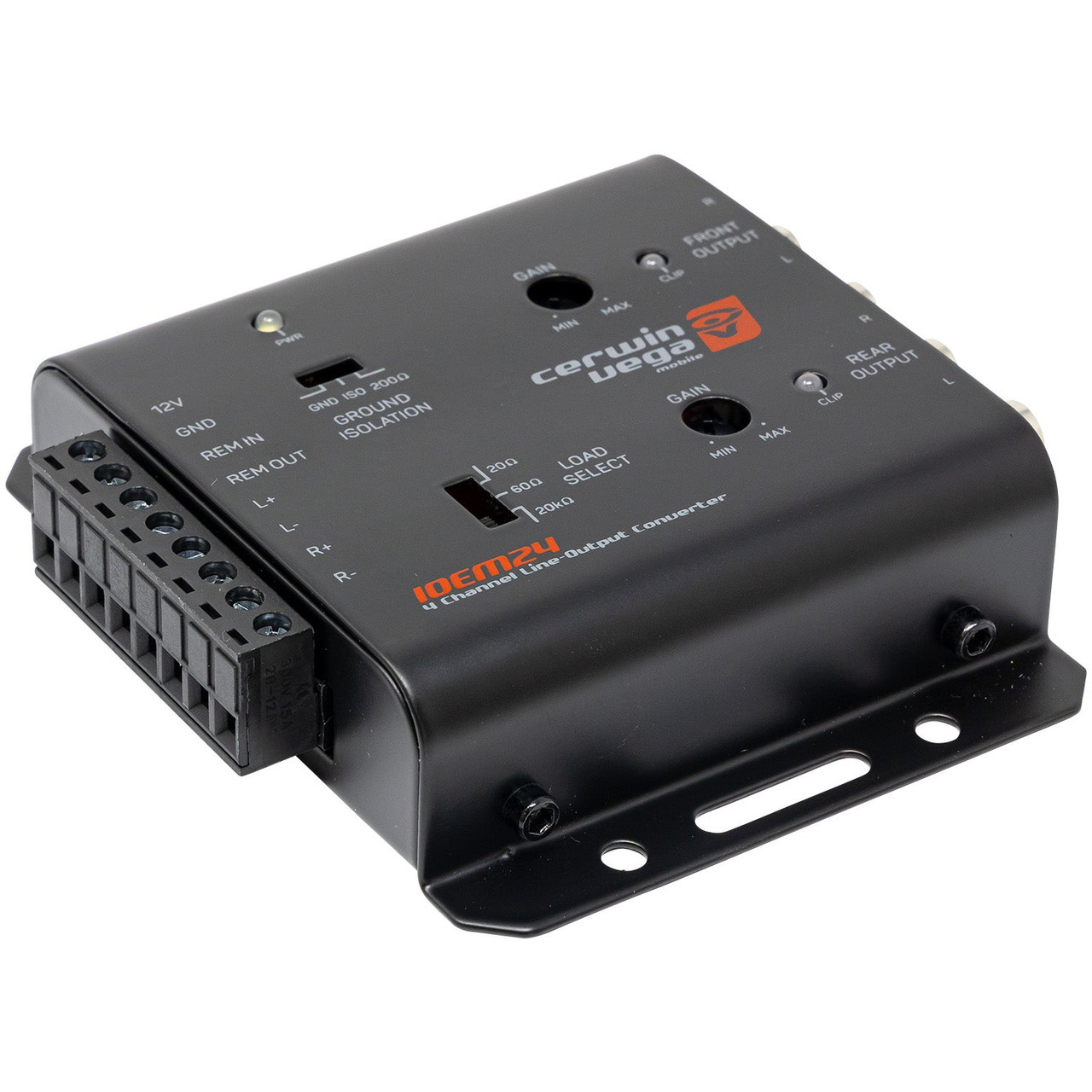 Cerwin Vega IOEM24 - 4-Channel Line Output Converter 2-In & 4-Out -IOEM24