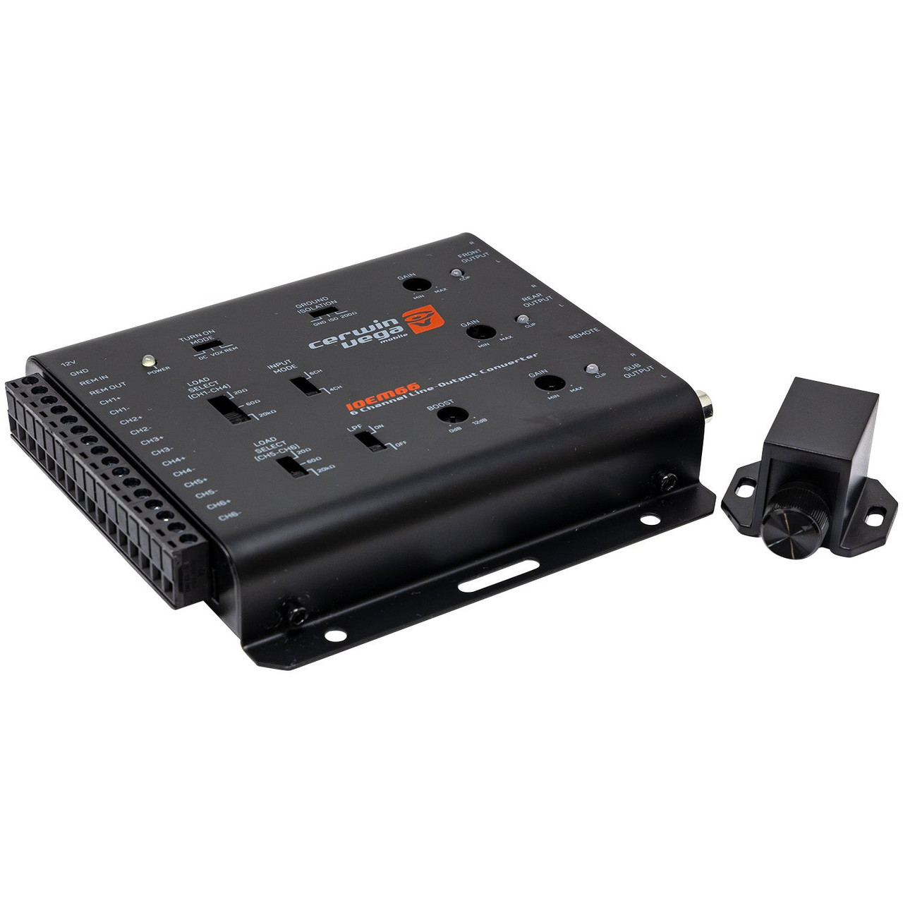Cerwin Vega IOEM66 - 6-Channel In / 6 Out Line Output Converter - IOEM66