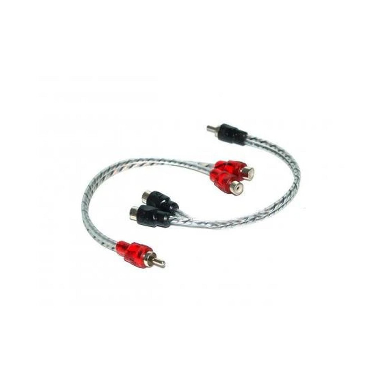 Cerwin Vega RHY2F - 1 Male To 2 Female HED Series Twisted RCA Y Splitter (Pair) - RHY2F