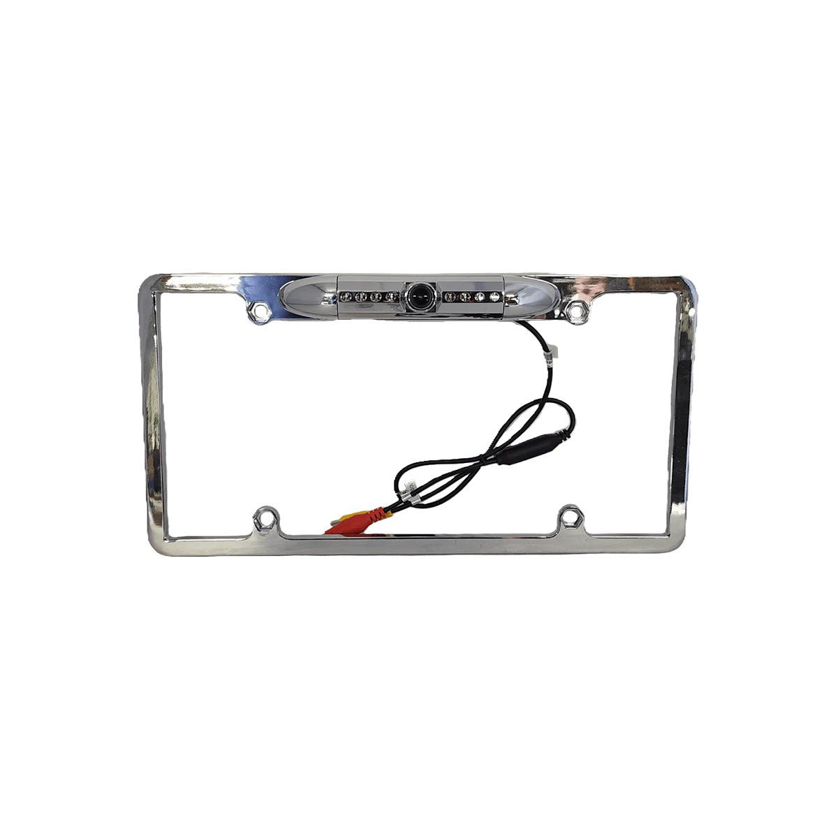Cerwin Vega CLF1C - Chrome HD License Plate Frame with Backup Camera - CLF1C