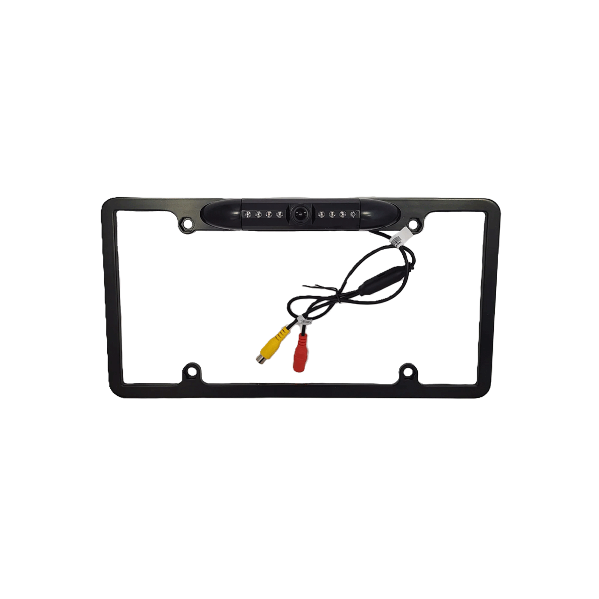 Cerwin Vega CLF1B - Black HD License Plate Frame with Backup Camera - CLF1B