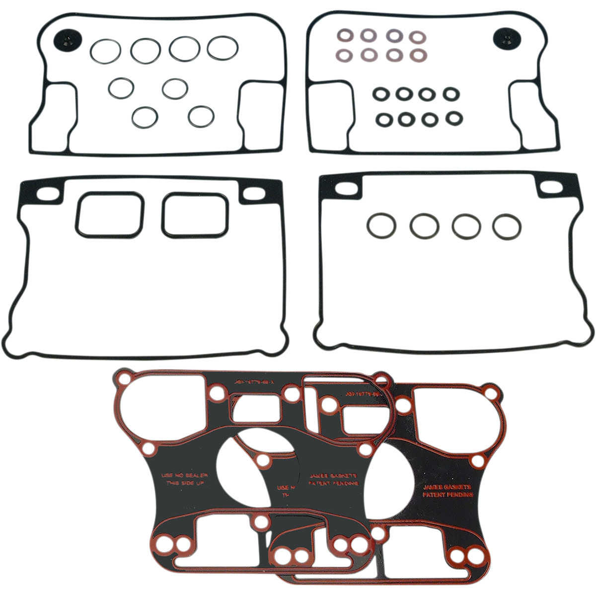 James Gasket #JGI-17042-92 - Rocker Box Rubber Gasket - Big Twin