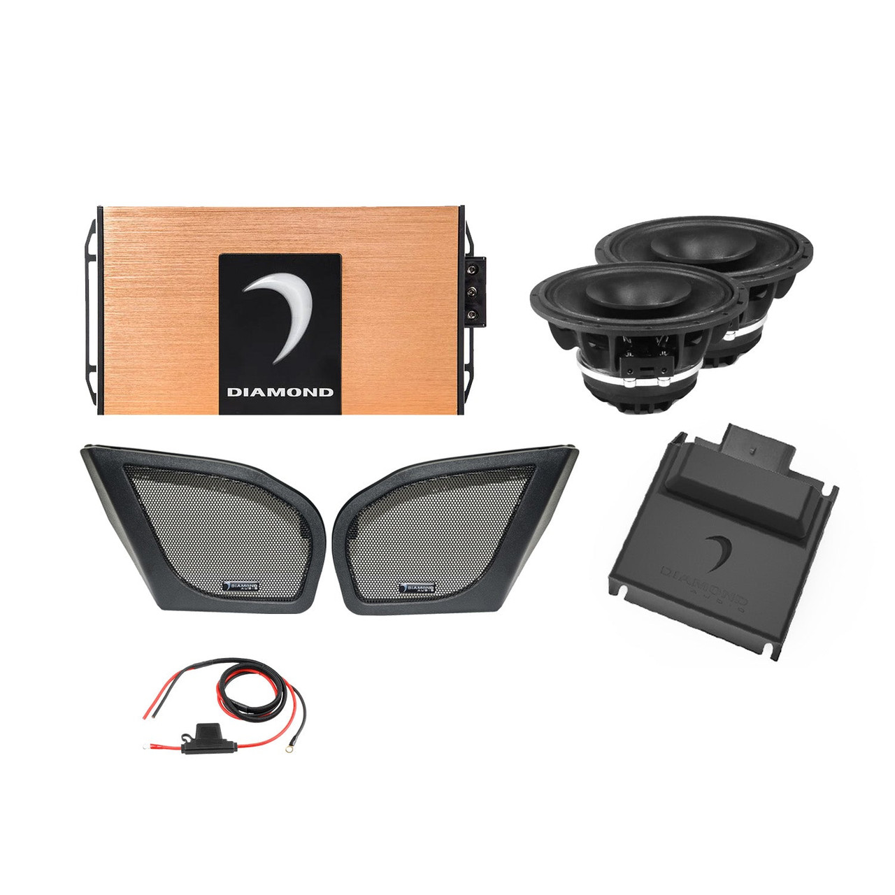 Diamond Audio DA24RGSP2 - 24+ Harley Davidson® Road Glide 2-Speaker System - DA24RGSP2