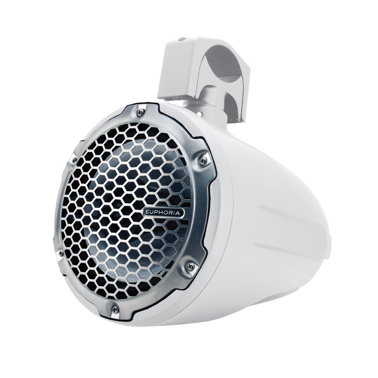 DB Drive ERMT77-W - 7.7" Reference Marine Tower Speaker with RGB Accent Lighting (1 Pair) - WHITE