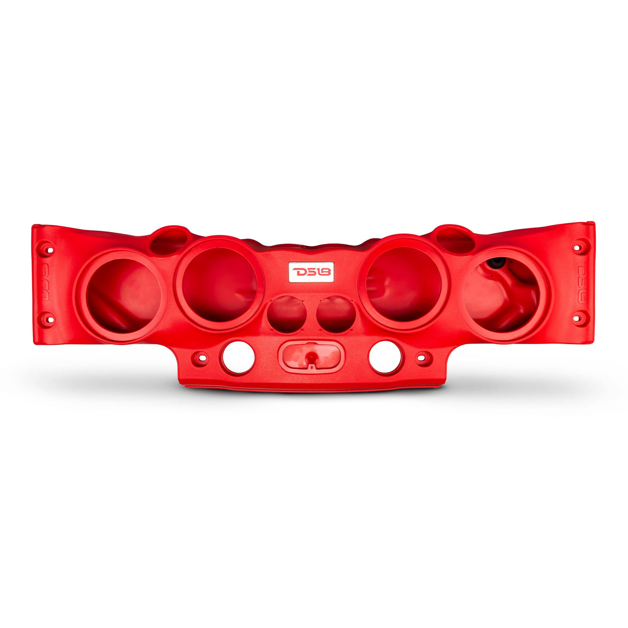 DS18 JK-SBAR/RD - Jeep JK/JKU Overhead Bar System Fits 4 X 8" Speakers, 4 X Tweeters and 2 X Drivers -Red