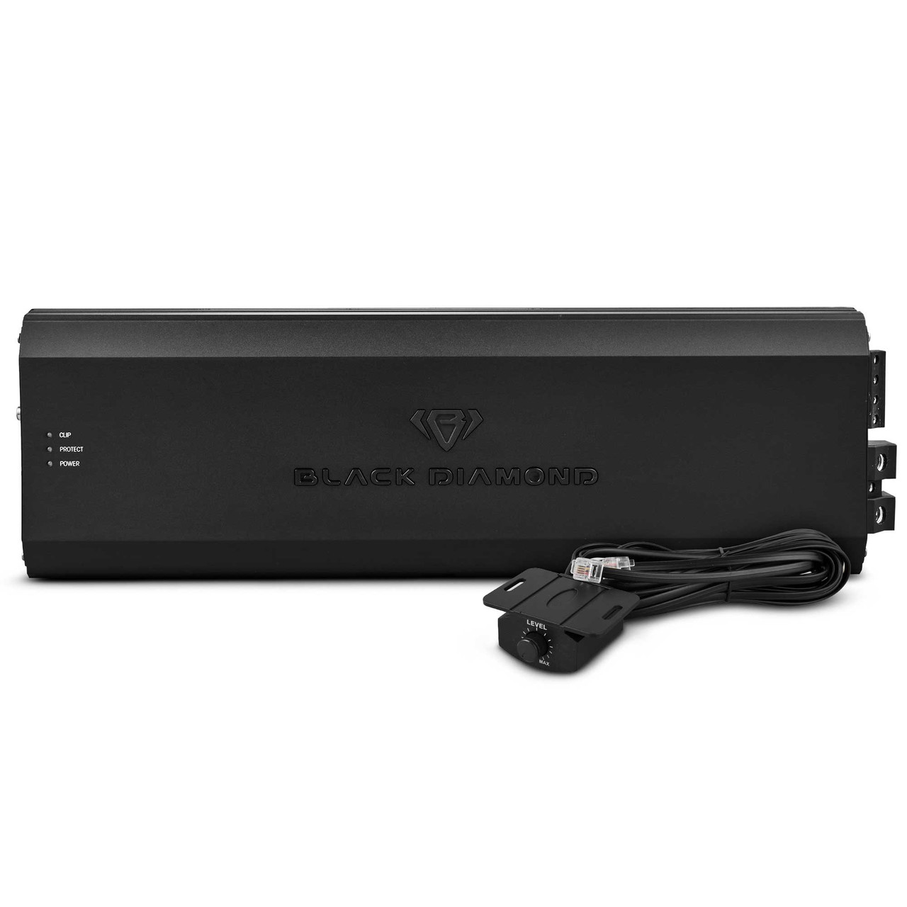 DS18 DIA-P2500X1D - Black Diamond 1-Channel Class D Monoblock Amplifier | 2500W RMS @ 1 Ohm
